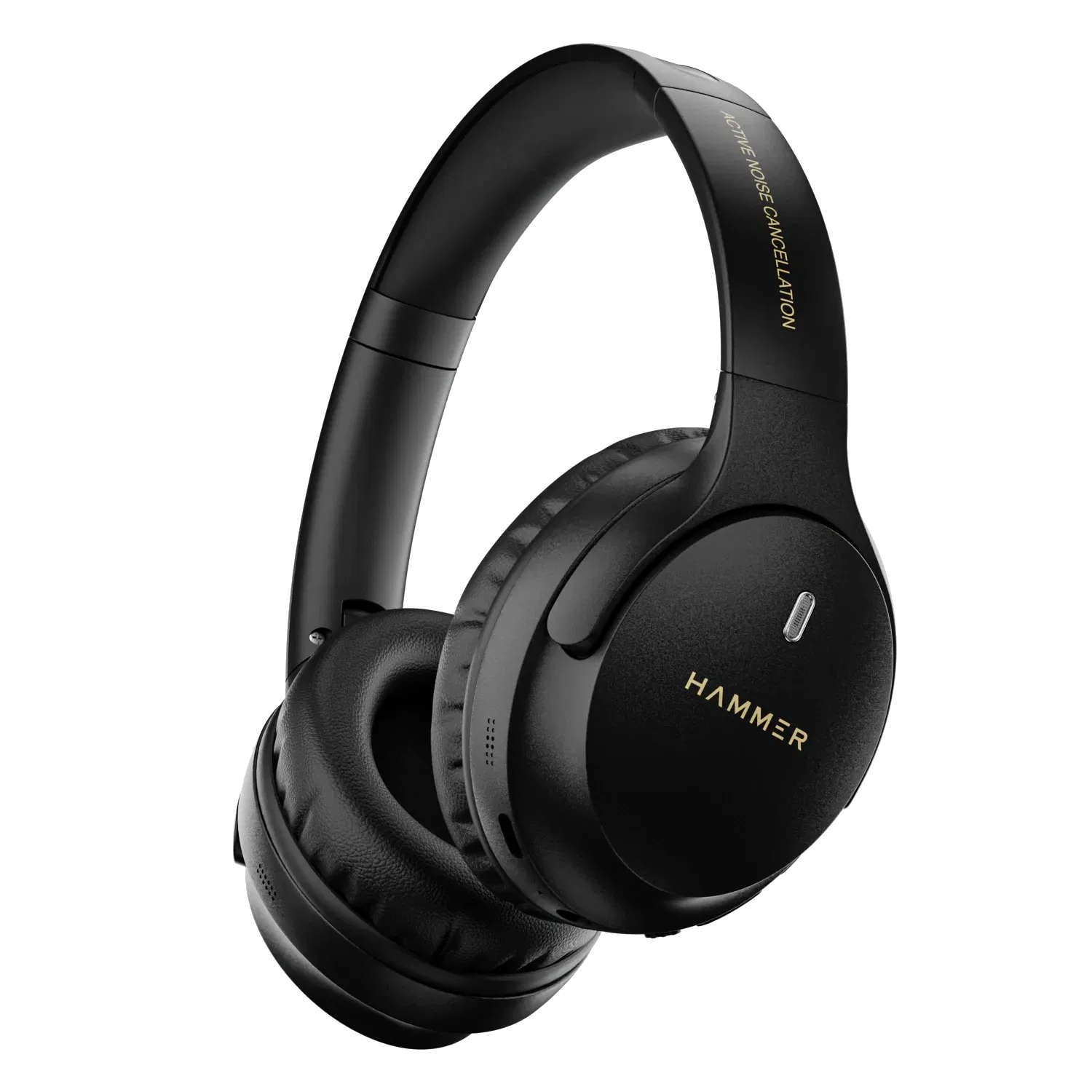 Hammer Bash Vivid ANC Wireless Bluetooth Over-Ear Headphones with 23 dB ANC, 70h Playtime, Foldable Hammer sale