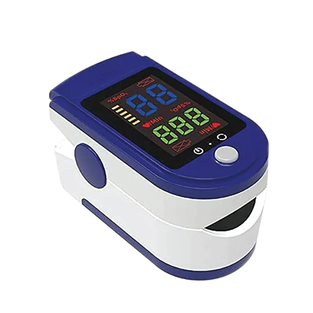 Pulse Oximeter Fingertip, Blood Oxygen Saturation Monitor with Pulse Reading (Blue) Hammer sale