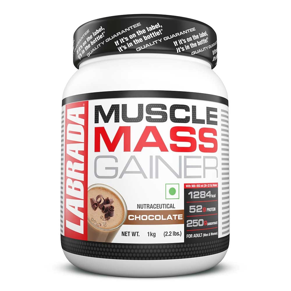 Labrada Muscle Mass Gainer, 2.2 lb Chocolate HealthKart sale