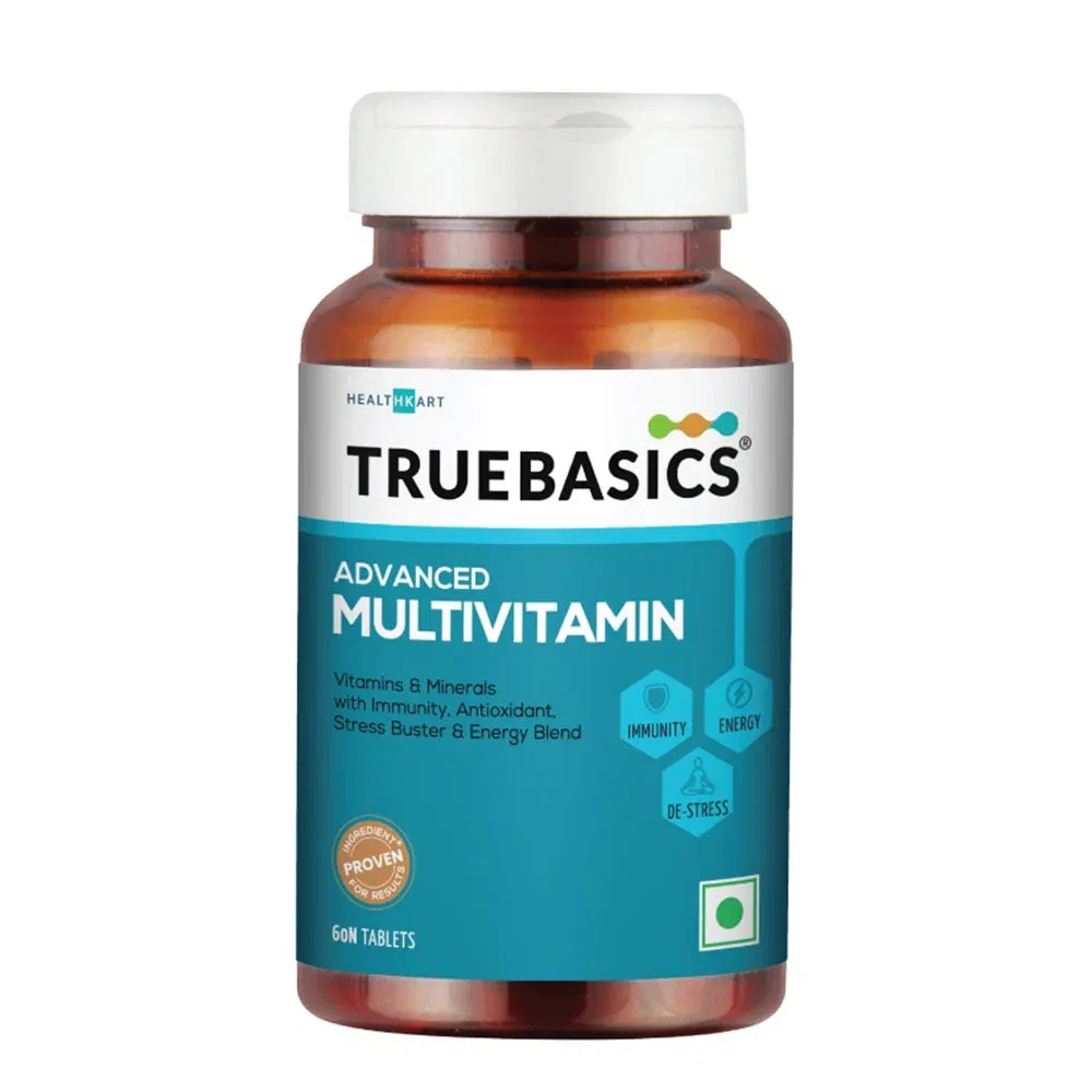 TrueBasics Multivitamin, 60 tablets Unflavoured HealthKart sale