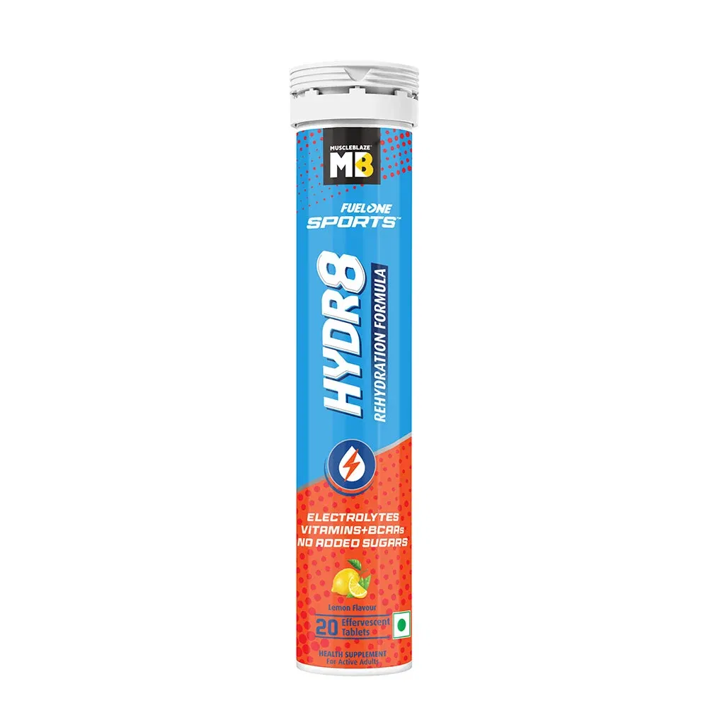 MB Fuel One Sports Hydr8, 20 Tablets Lemon HealthKart sale