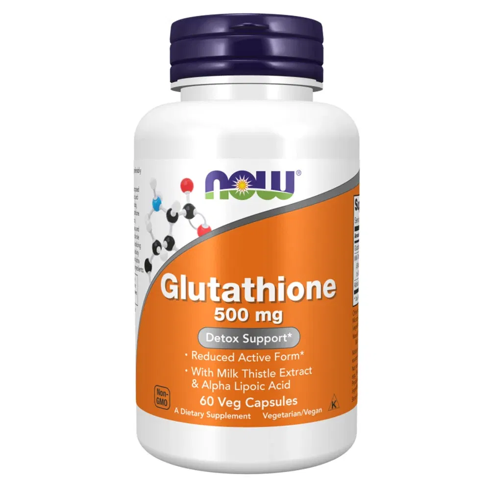 Now Glutathione (500 mg), Unflavoured 60 veggie capsules HealthKart sale