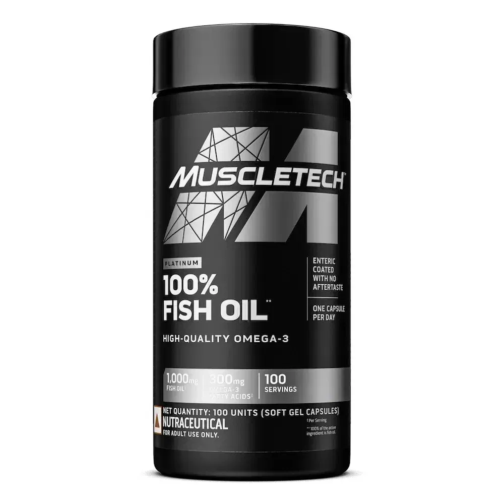MuscleTech Platinum Fish Oil, 100 softgels HealthKart sale