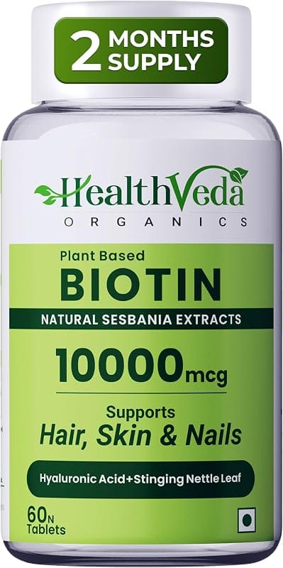 HK Vitals Biotin 10000mcg Tablets
