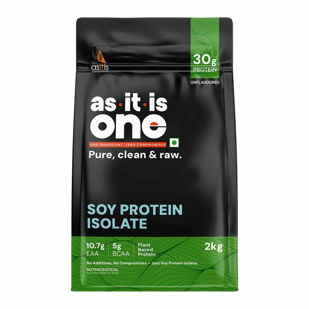 AS-IT-IS Nutrition One Soy Protein Isolate, 4.4 lb Unflavoured HealthKart sale