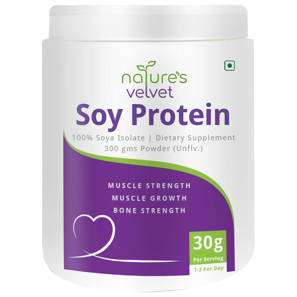 Natures Velvet 100 % Soy Protein Isolate, 0.66 lb Unflavoured HealthKart sale