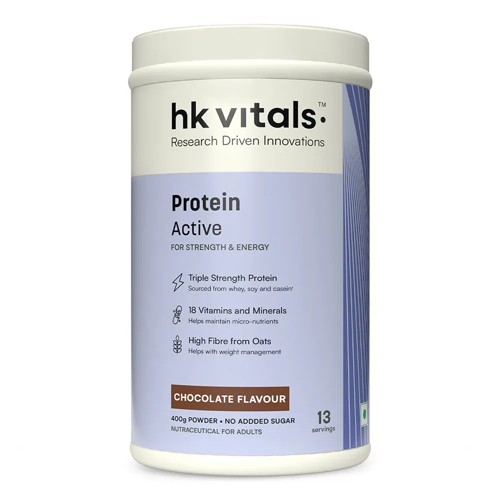 HealthKart HK Vitals Protein Active, 0.88 lb Chocolate HealthKart sale