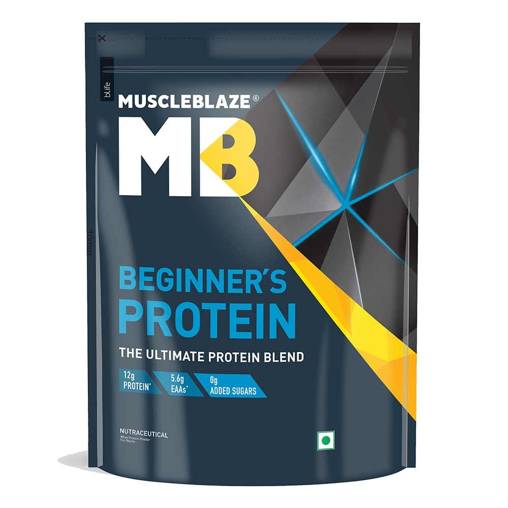 MuscleBlaze Beginner's Protein, 4.4 lb Chocolate HealthKart sale