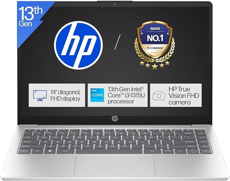 HP 14s Intel Core i3 12th Gen Laptop