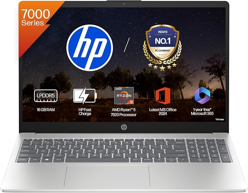 HP 15s Ryzen 5 Laptop