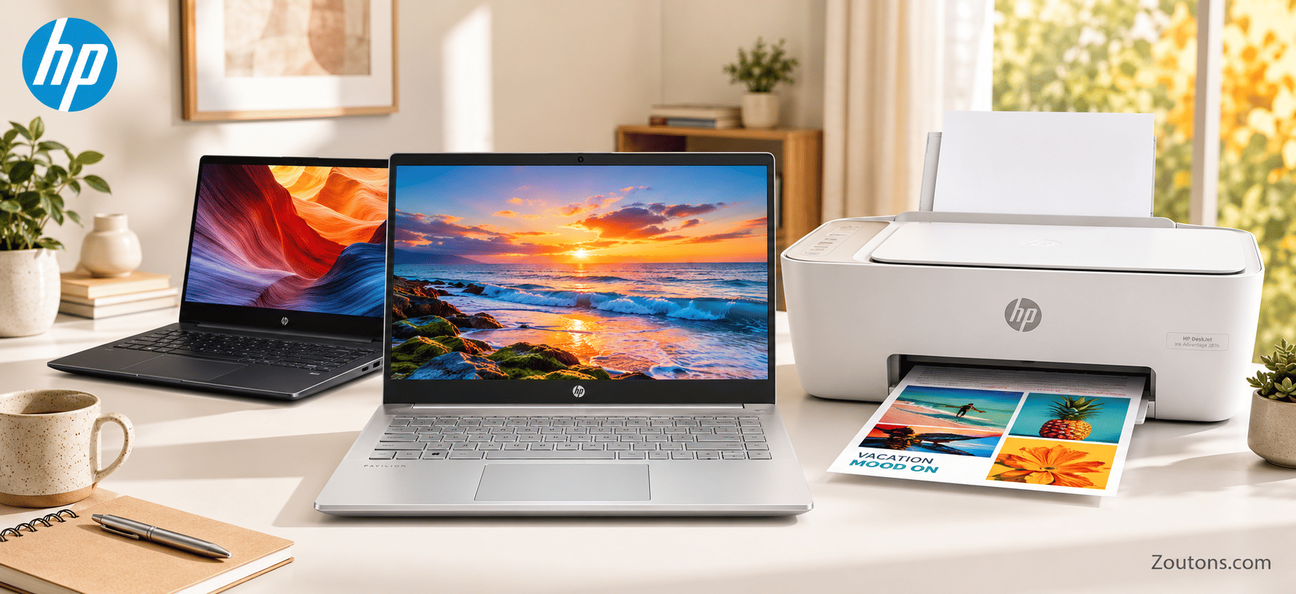 HP India Summer Sale 2026 featuring HP laptops and printers for home office