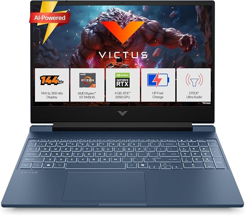 HP Victus 15 AMD Ryzen 5 Gaming Laptop