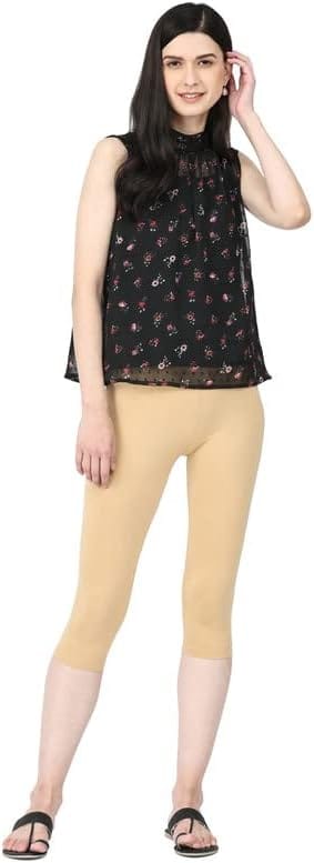 HRX Women Cotton Lounge Capris