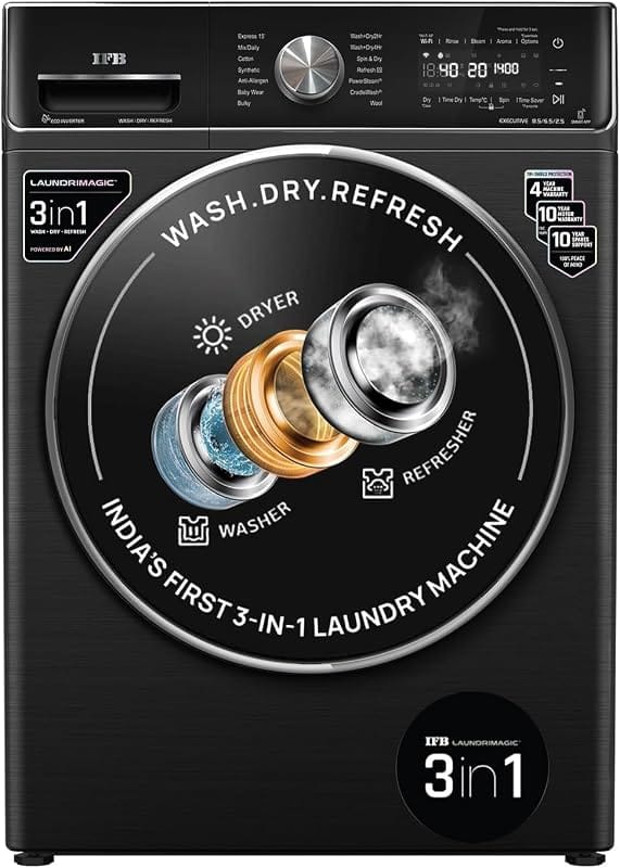 IFB 8.5 Kg Washer Dryer Executive ZXS