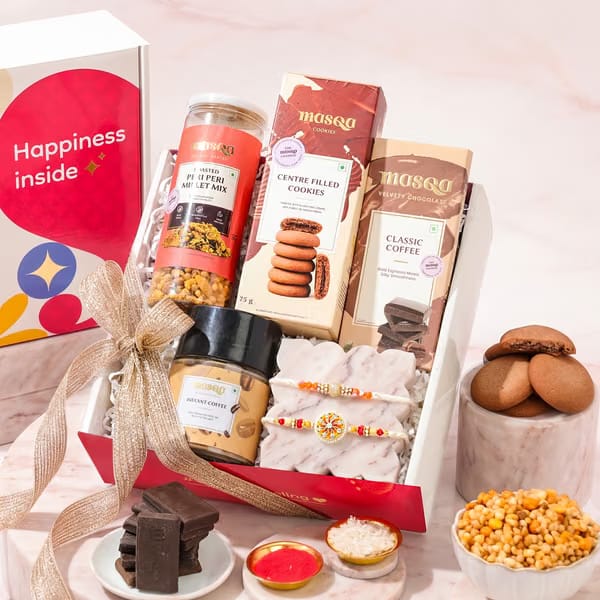 IGP Swastika and Om Rakhi Hamper with Sweet Delights IGP sale