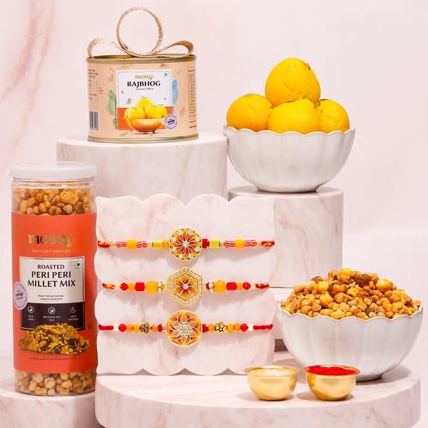 IGP Floral Festive Delights Rakhi Hamper IGP sale