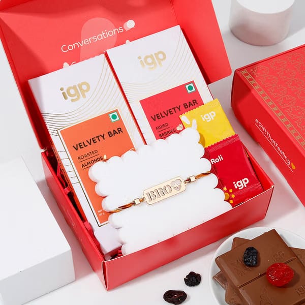 Lifeline Bro Rakhi and Chocolates Combo IGP sale