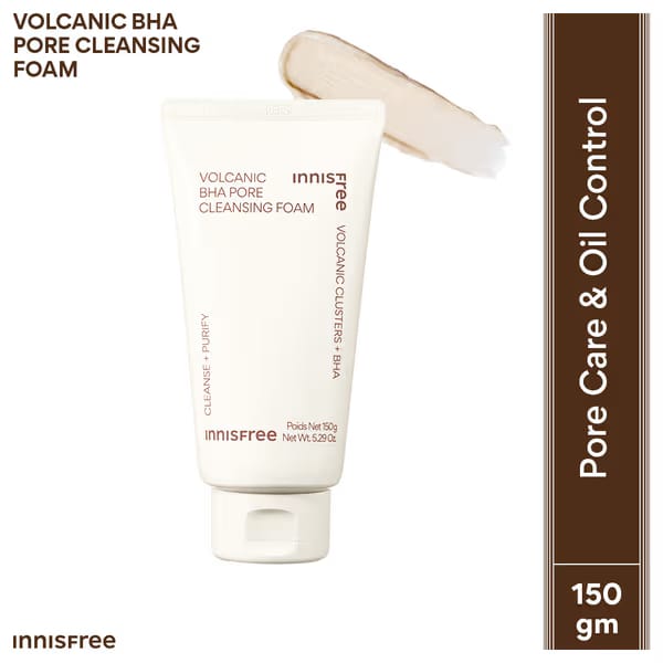 Innisfree Volcanic Clusters BHA Foaming Daily Cleanser For Excess Oil, Clogged Pores, Oily Skin Nykaa sale