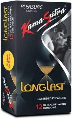 KamaSutra Long Last Excite Condoms 12s