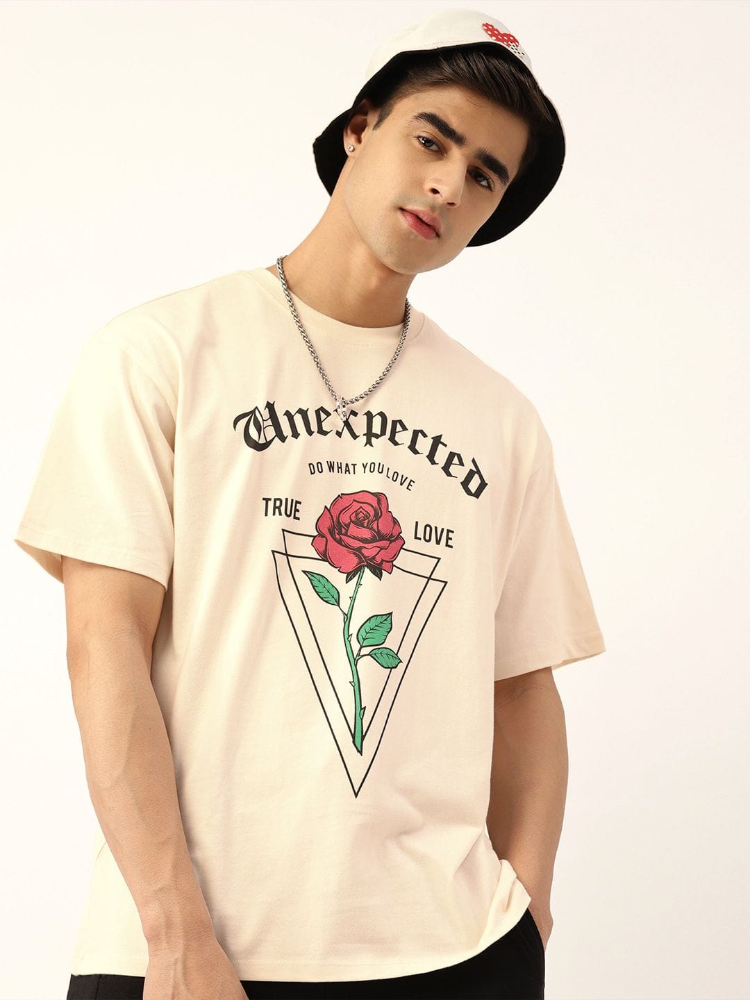 Kook N Keech X fwd Men Typography Printed Pure Cotton Valentine T-shirt Myntra sale