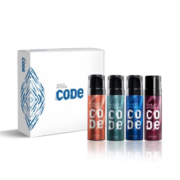 Wild Stone CODE Gift Pack - Pack Of 4 Nykaa sale