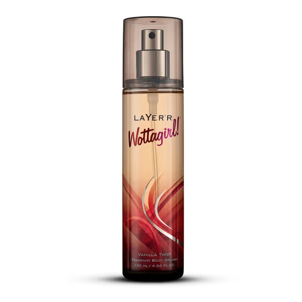 Layer'r Wottagirl Vanilla Twist Fragrant Body Splash For Her Nykaa sale