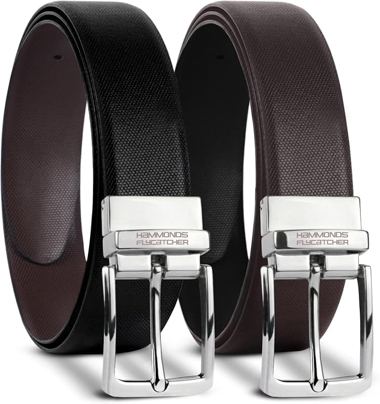 M&S Leather Reversible Belt
