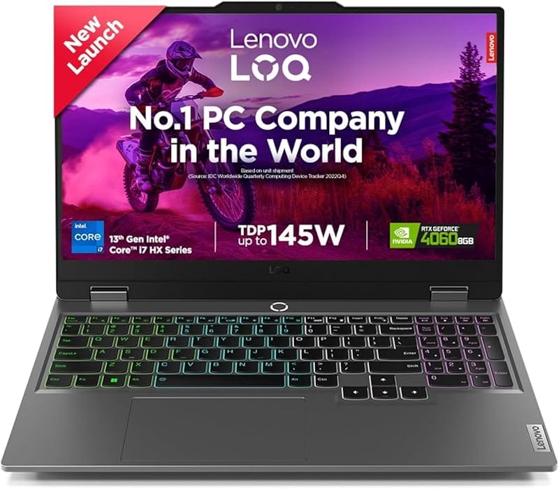 Lenovo LOQ 16 (AMD Ryzen 7 7745HX, RTX 4060, 16GB RAM, 1TB SSD, 165Hz 1920×1200)