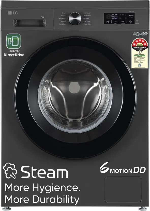 LG 7 kg 5-Star Front Load Washing Machine Vijay Sales sale