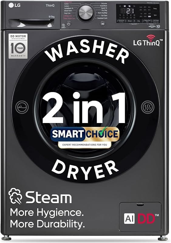 LG 9 Kg Washer Dryer FHD0905SWS