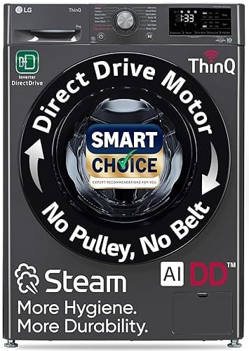 LG 9kg 5-Star AI Direct Drive Front Load with Steam Amazon sale