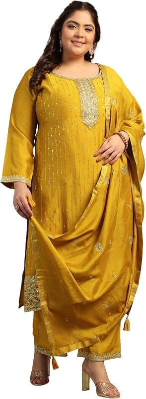Libas Floral Print Kurta Set Women