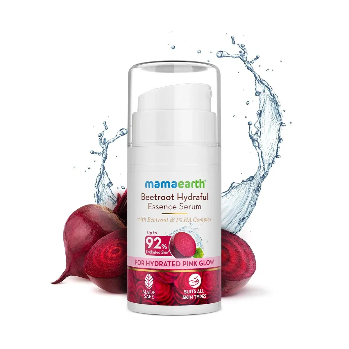 Beetroot Hydraful Essence Serum, 15 ml Mamaearth sale