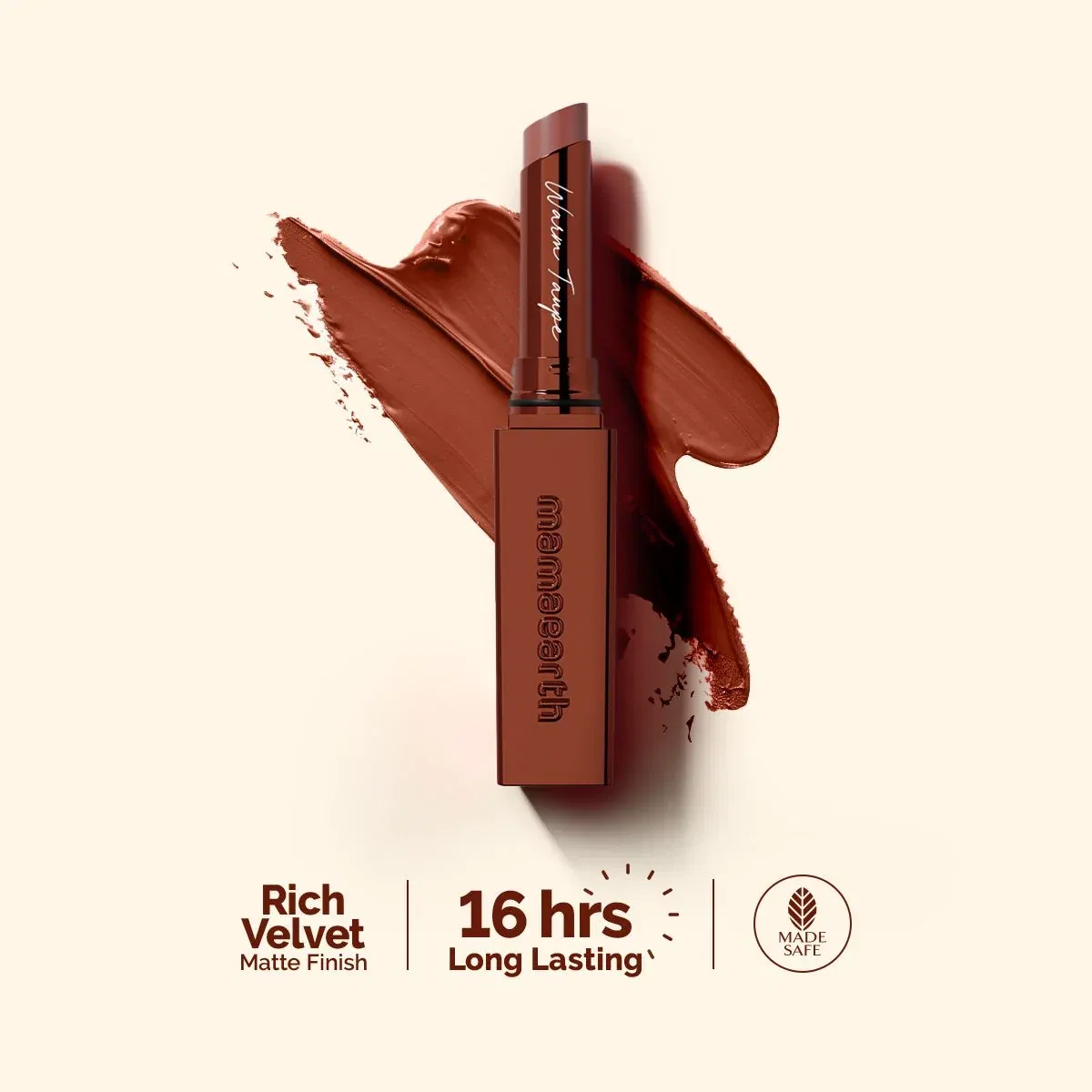 Luxe Matte Long Stay Lipstick with Passion Fruit Oil, 2 g Mamaearth sale