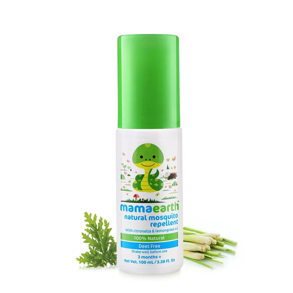 Mamaearth Natural Mosquito Repellent Spray, 100 ml Mamaearth sale