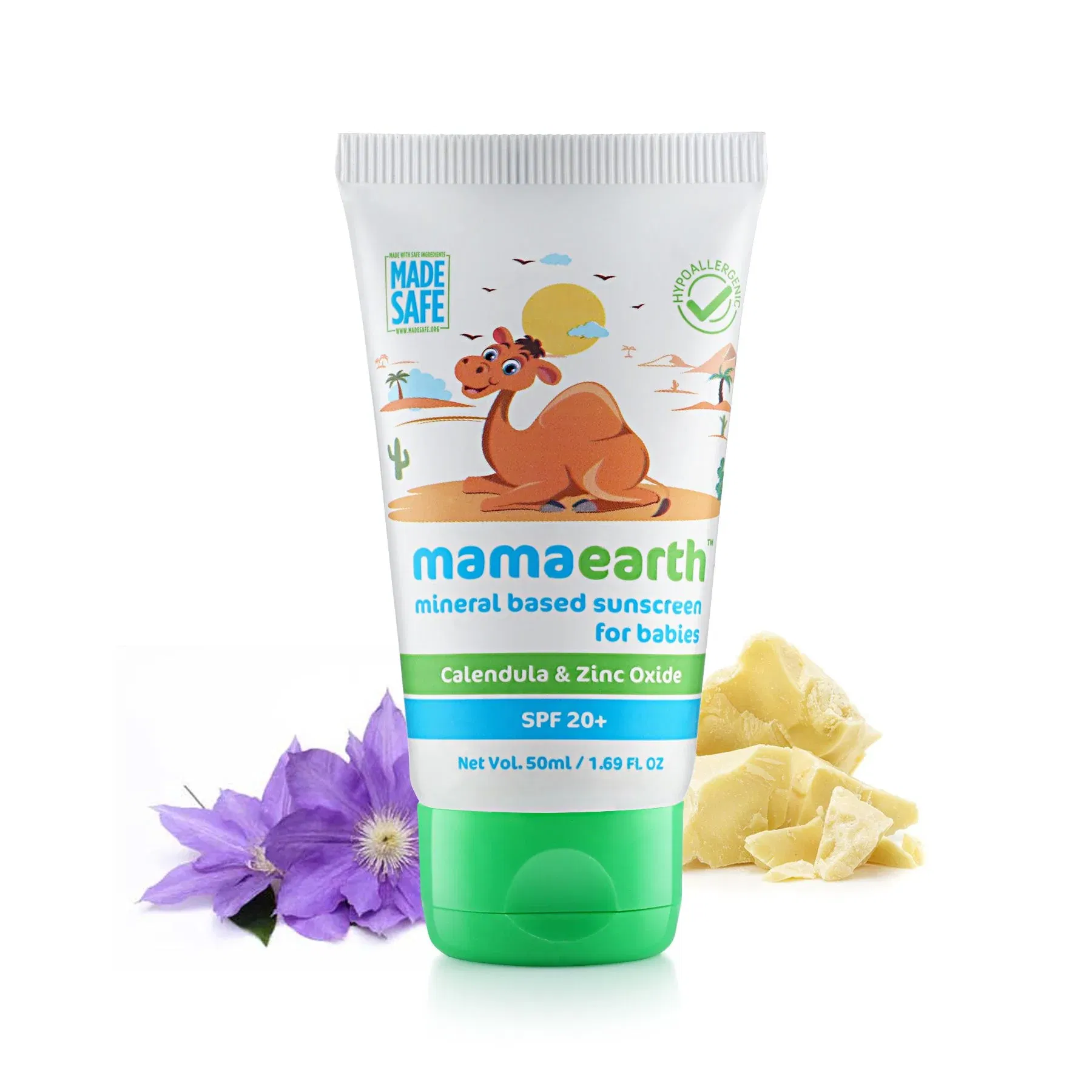 Mamaearth Mineral Based Baby Sunscreen, 50 ml Mamaearth sale