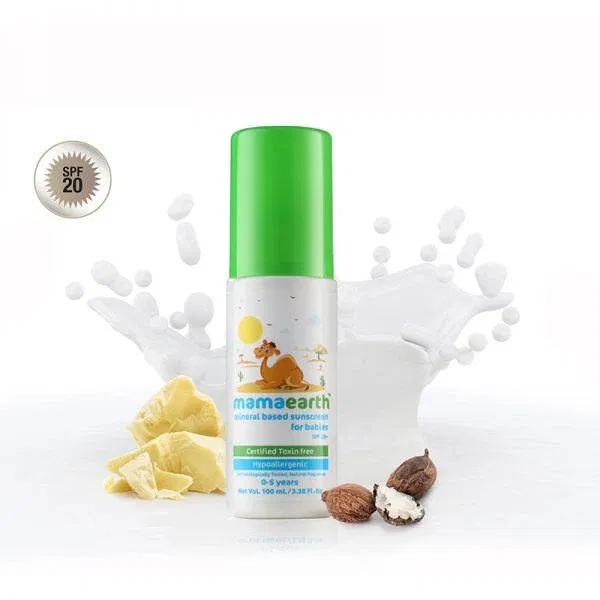 Mamaearth Mineral Based Baby Sunscreen, 100 ml Mamaearth sale