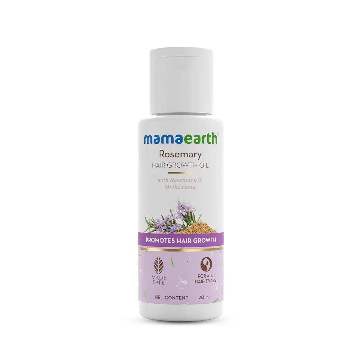 Rosemary Hair Growth Oil with Rosemary & Methi Dana for Promoting Hair Growth - 20 ml Mamaearth sale