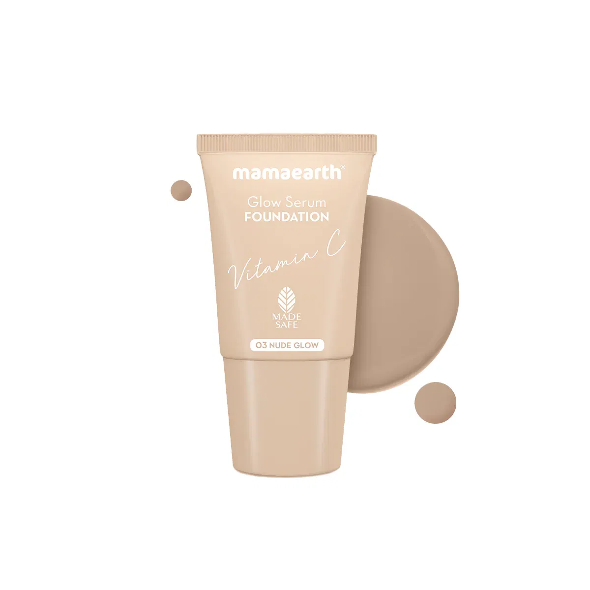 Glow Serum Foundation Mini Tube - Nude Glow - 18ml Mamaearth sale