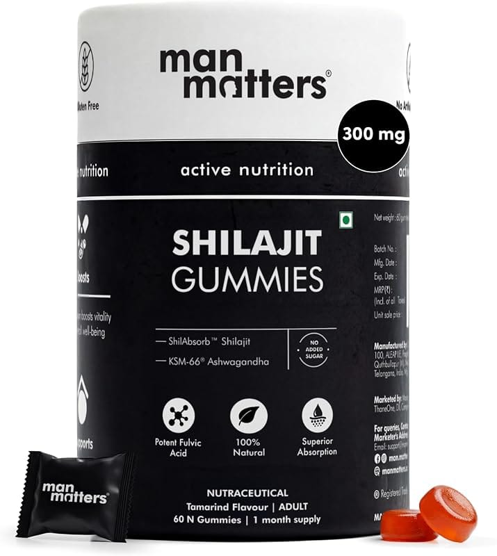 Man Matters Shilajit Gummies