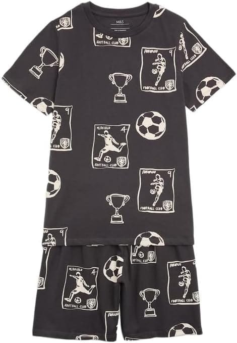 M&S Kids' Cotton Shorts Set