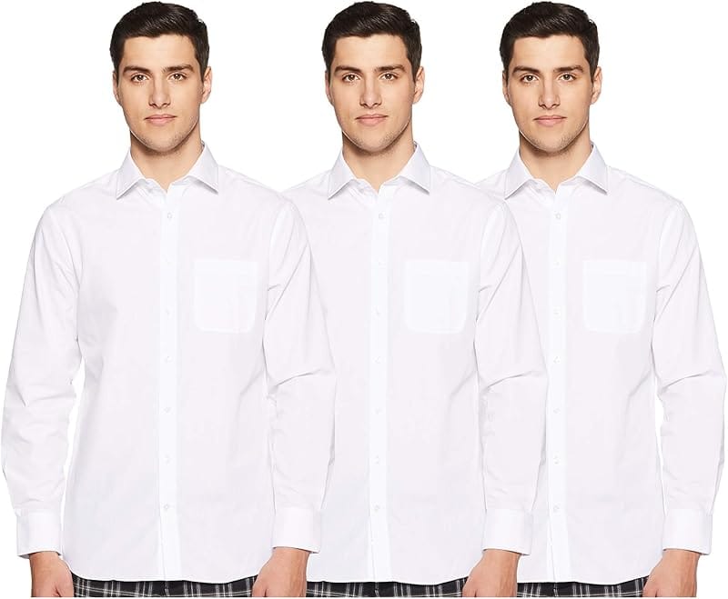 M&S Pure Cotton Formal Shirt Men