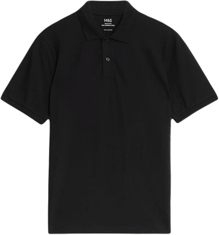 M&S Men's Cotton Polo Shirt