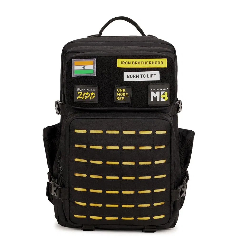 MuscleBlaze Tactical Backpack, 45 L, Stealth Black MuscleBlaze sale