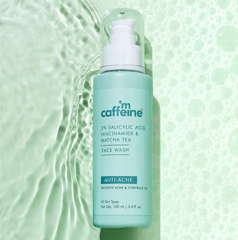 2% Salicylic Acid Niacinamide & Matcha Tea Face Wash - 100 ml mCaffeine sale