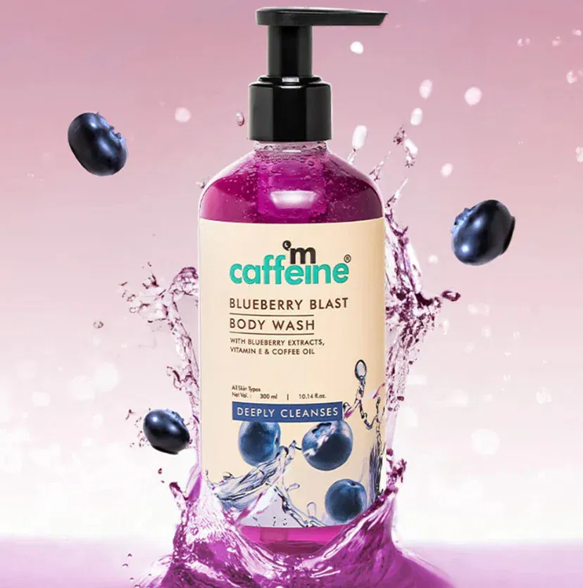 Blueberry Blast Body Wash - 300 ml mCaffeine sale