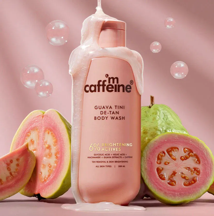 Guava Tini De-Tan Body Wash - 300 ml mCaffeine sale