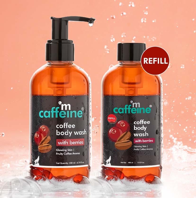 Super Saver Berries Body Wash Combo -2 x 400 ml mCaffeine sale