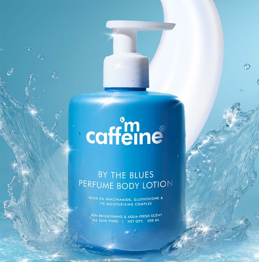 By the Blues Brightening Perfume Body Lotion - 300ml mCaffeine sale