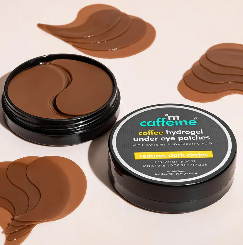 Coffee Hydrogel Under Eye Patches with Caffeine & HA - 15 Pairs mCaffeine sale